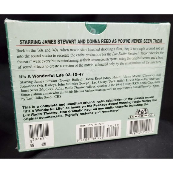 IT'S A WONDERFUL LIFE Lux Radio Theatre adaptation on CASSETTE complete unedited - Picture 2 of 4